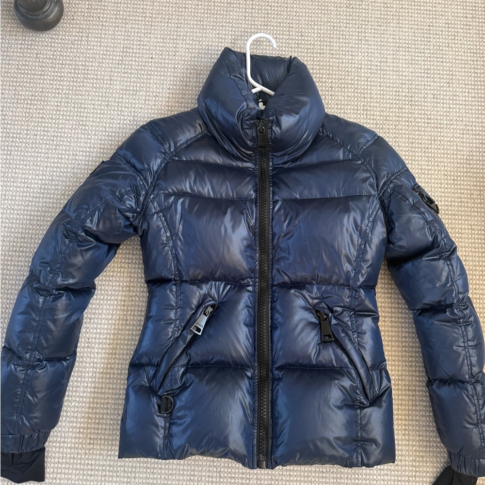 SAM. Midnight Blue Puffer Jacket
